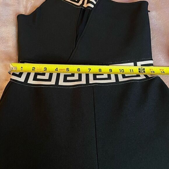 NWT Women’s Black/ Beige/One Shoulder/Bandage/Party/Formal Jumpsuit Size - Picture 8 of 11